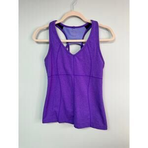 EUC! Athleta Strappy Racerback Tank - Medium - Purple